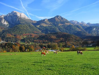 Wunderbares Bergpanorama